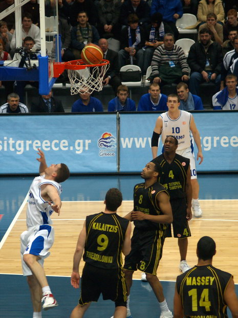 08/03/2007 Баскетбол, Лига Европы. Динамо - Арис (Греция) (71-69)
